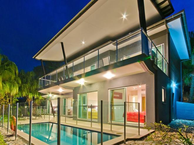 You will love the breathtaking ocean views and private pool that Paradise Villa offers. © Kristie Kaighin http://www.whitsundayholidays.com.au